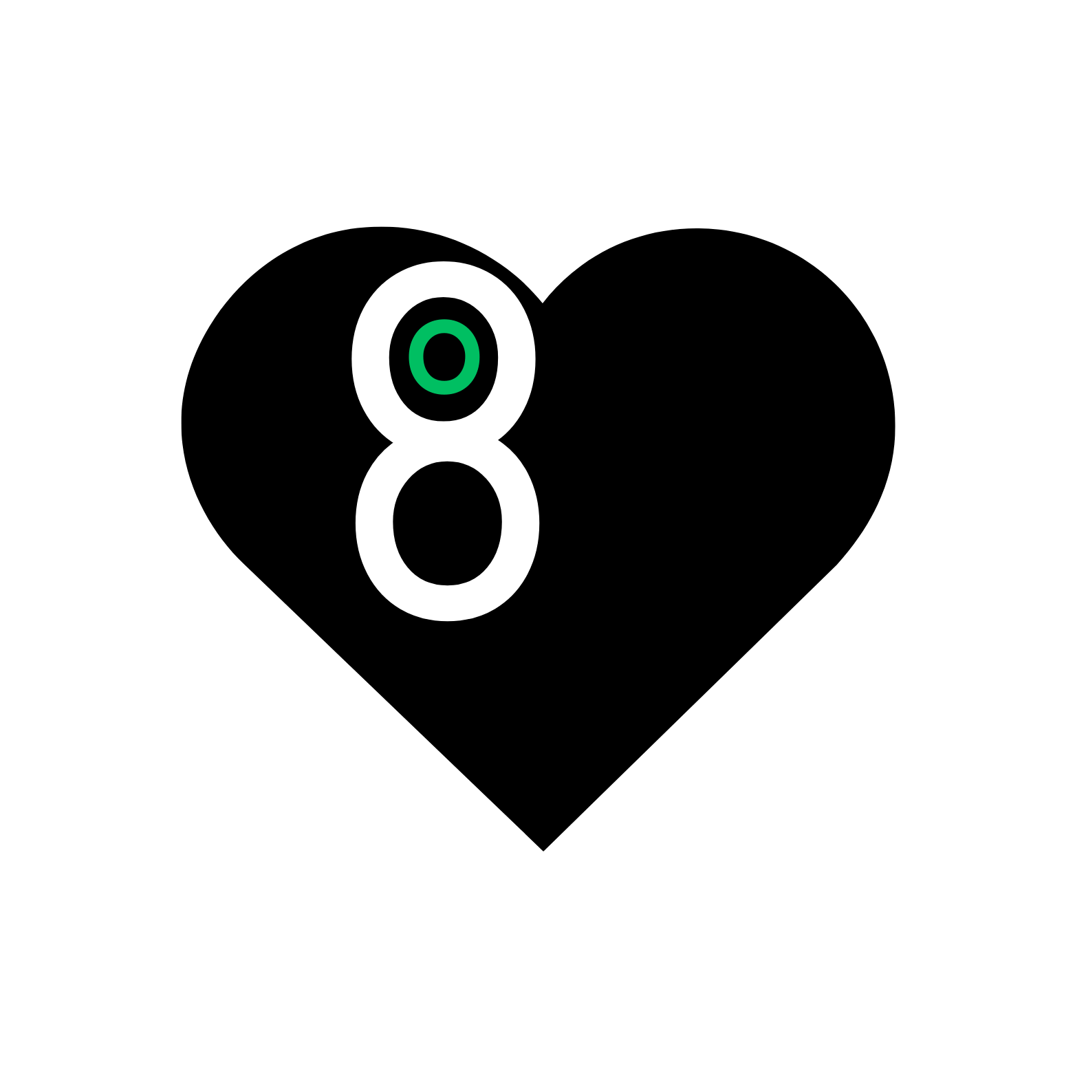 Icon Black green